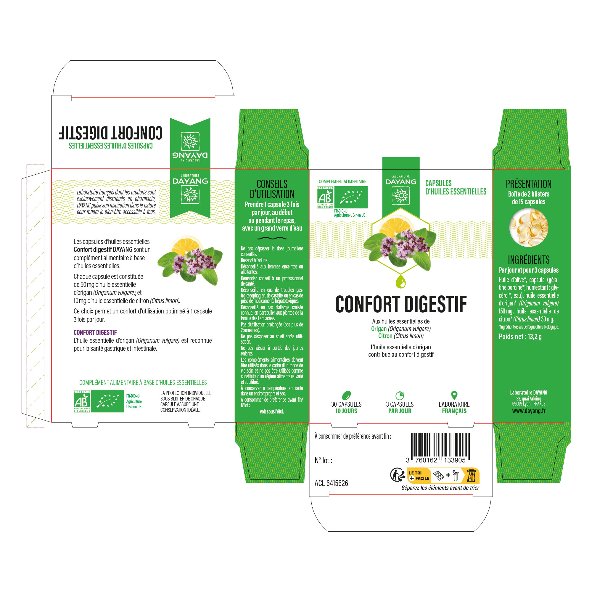 Capsules Confort digestif