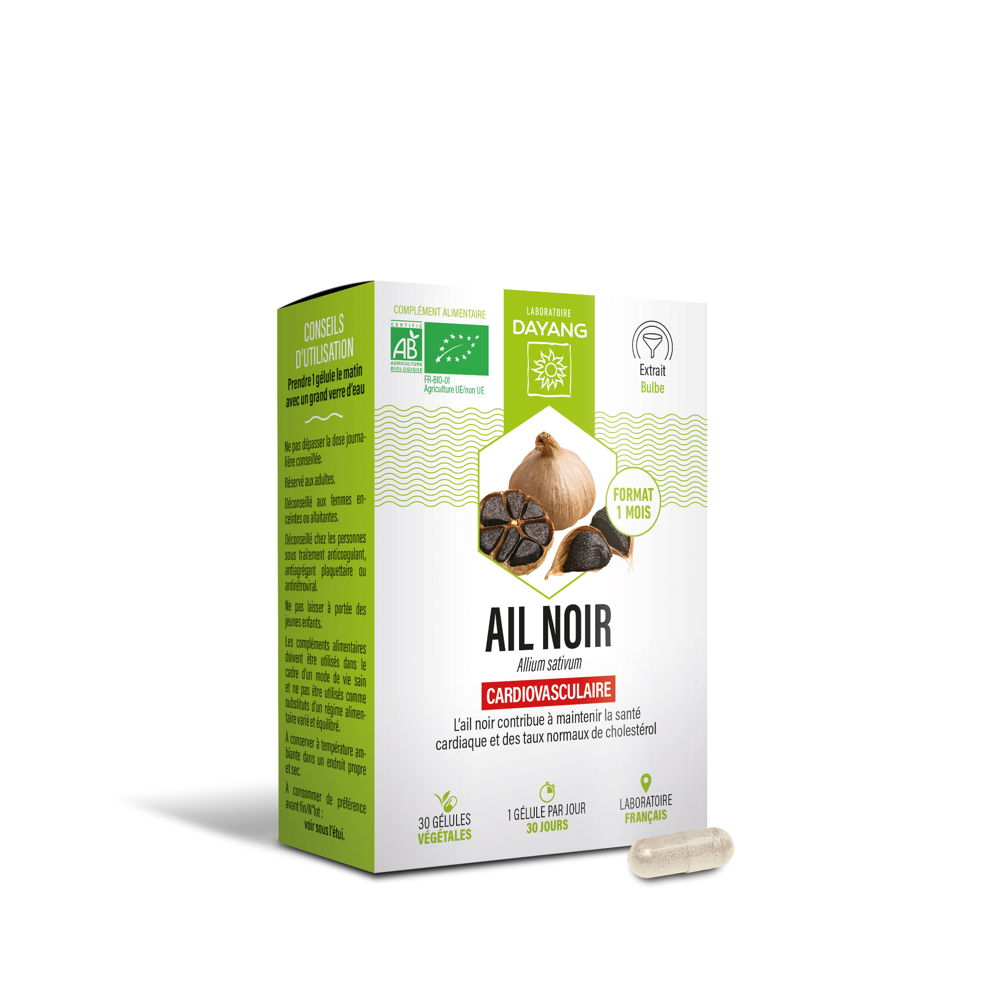 Ail noir BIO
