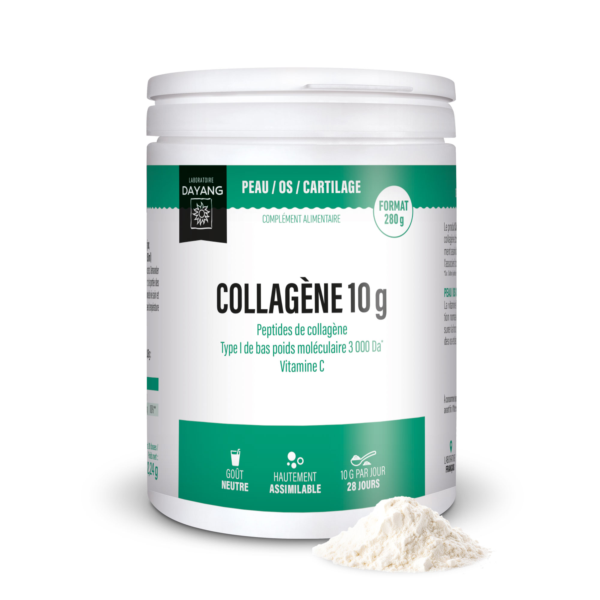 Collagène bovin 10 g