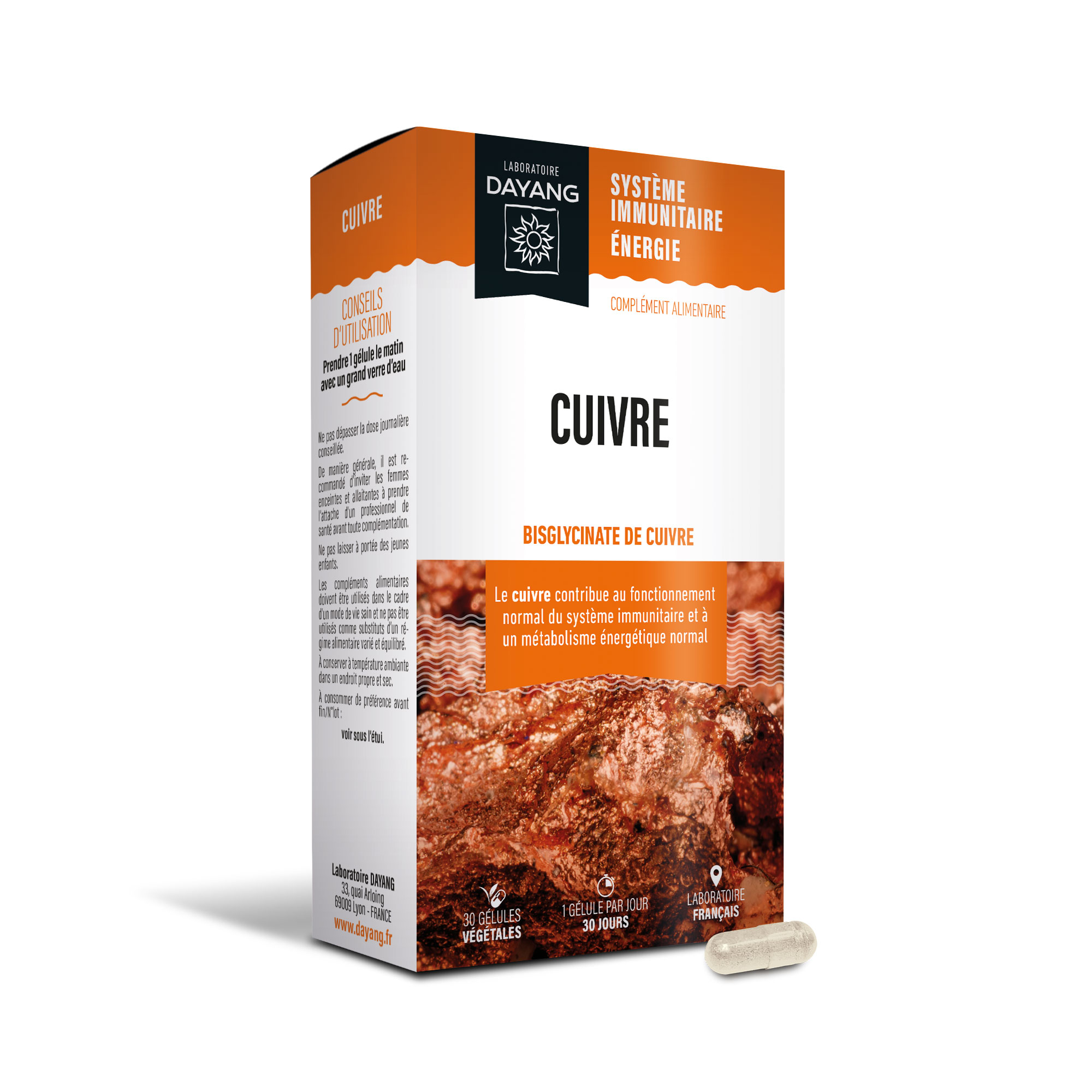 Cuivre bisglycinate