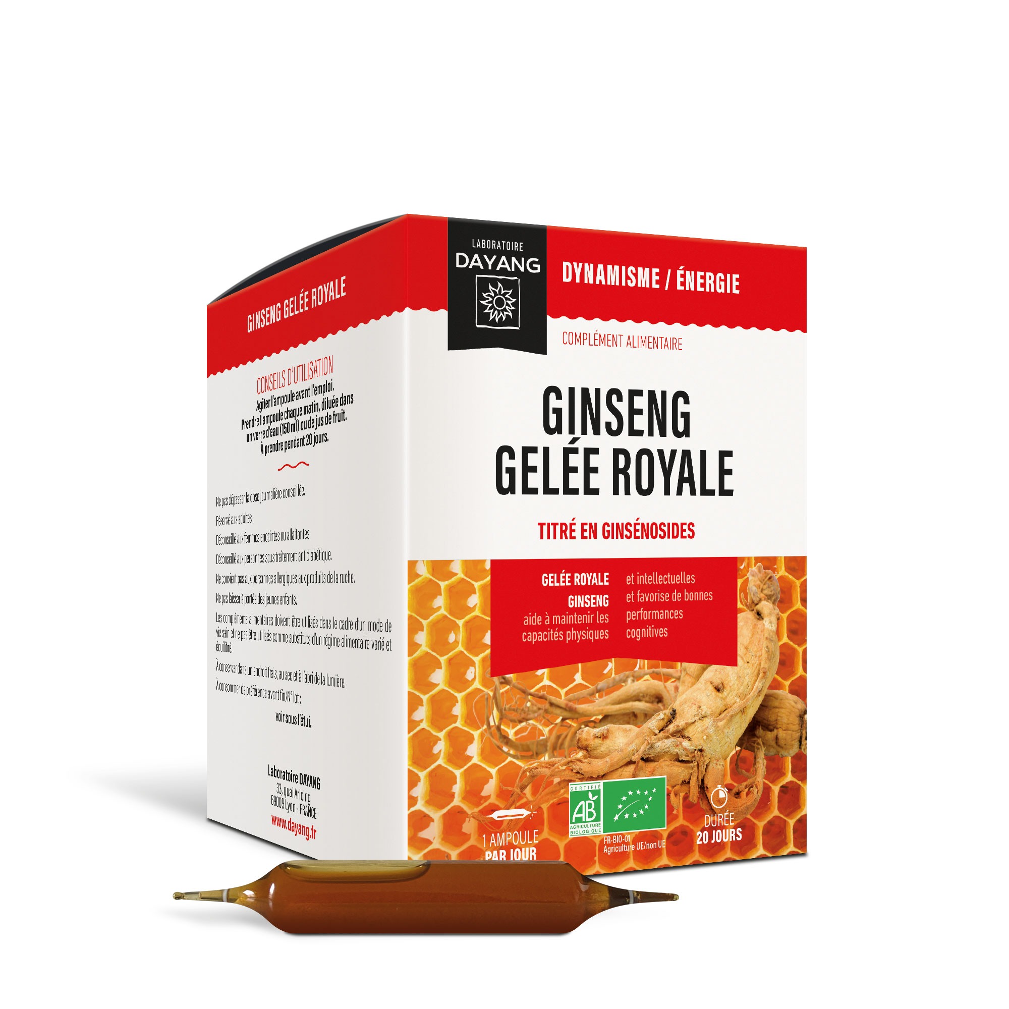 Ginseng Gelée royale BIO