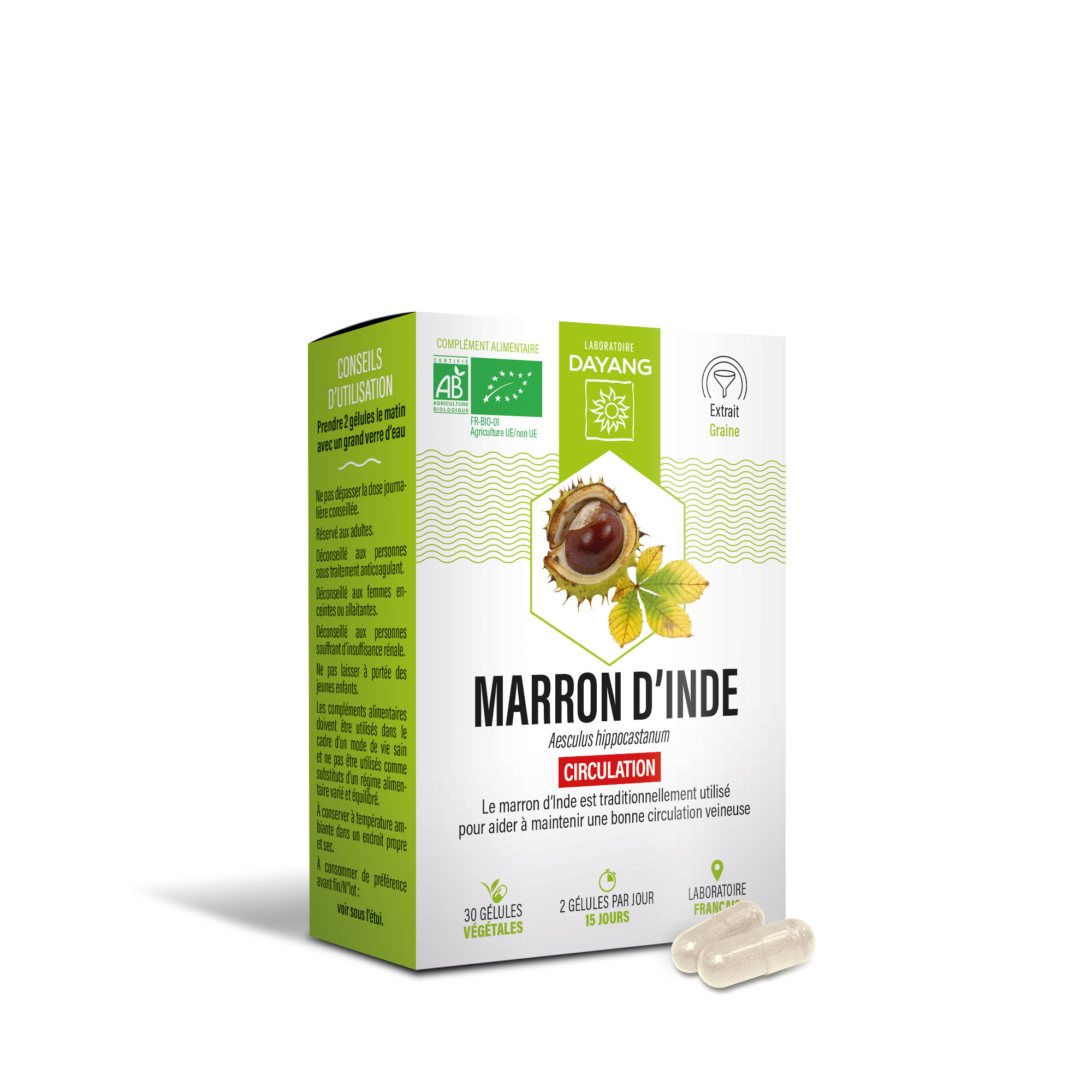 Marron d'Inde BIO