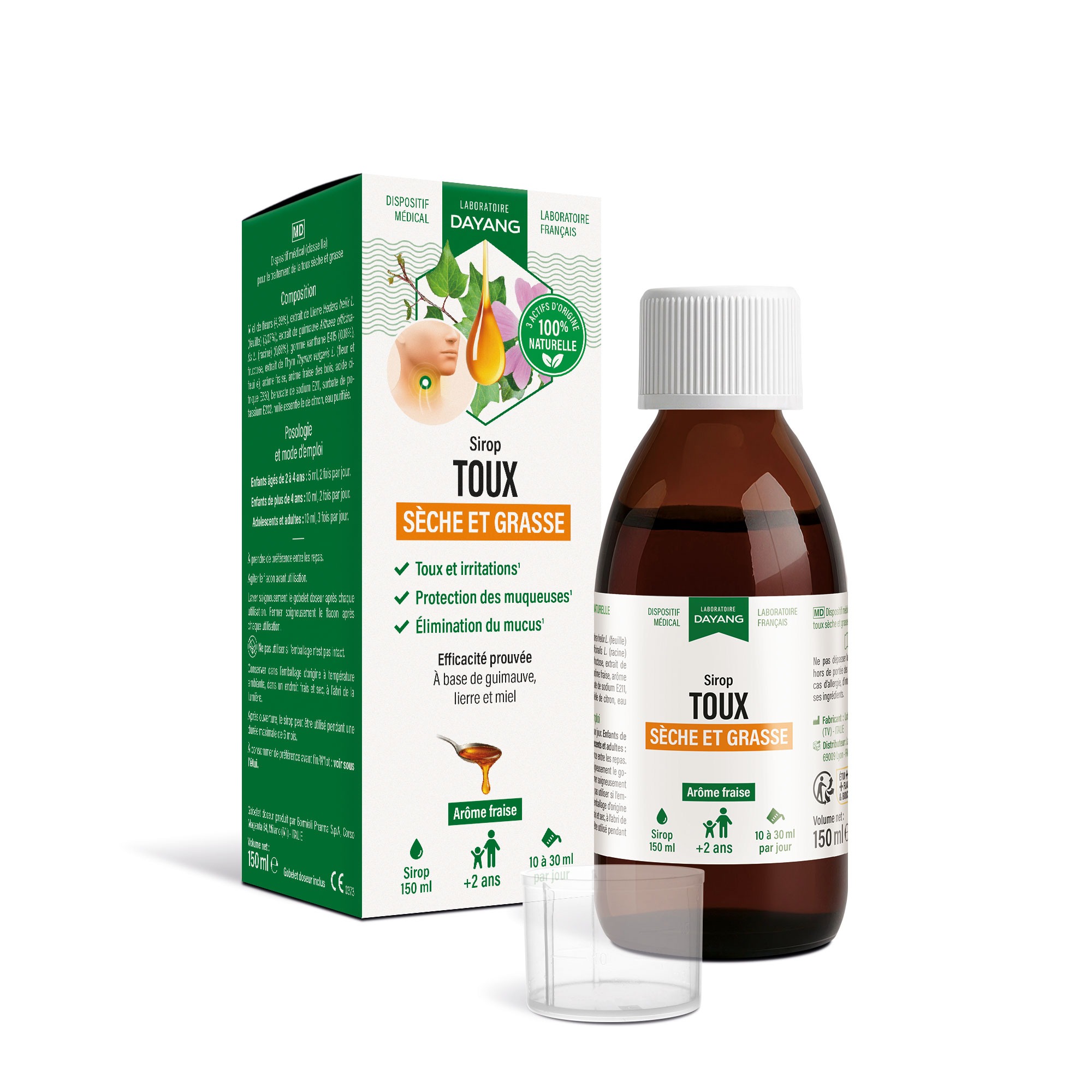 Sirop Toux sèche et grasse