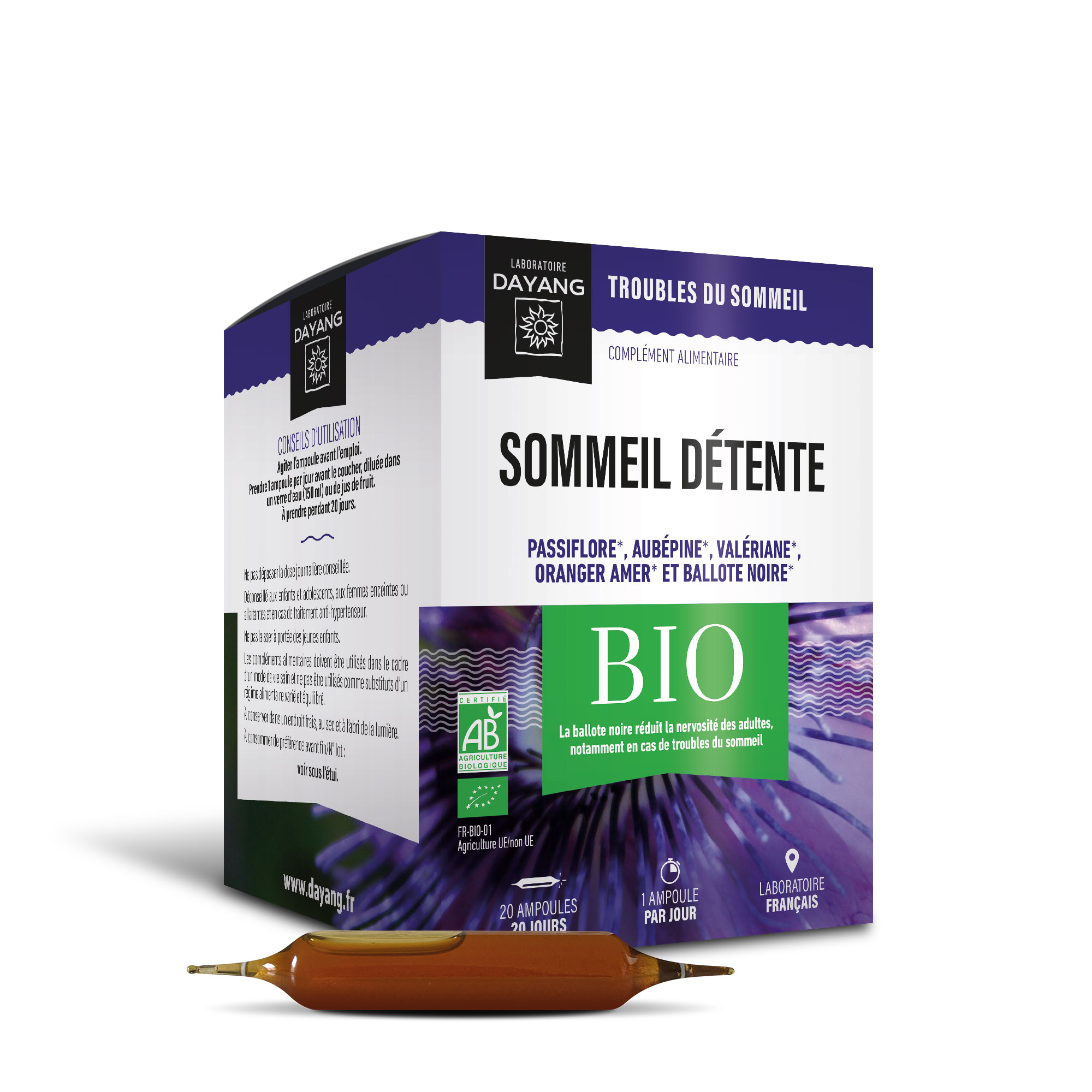 Sommeil détente BIO