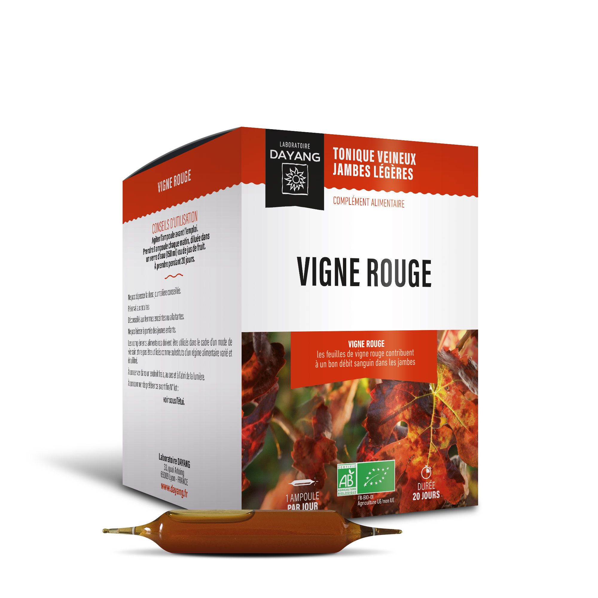 Vigne rouge BIO