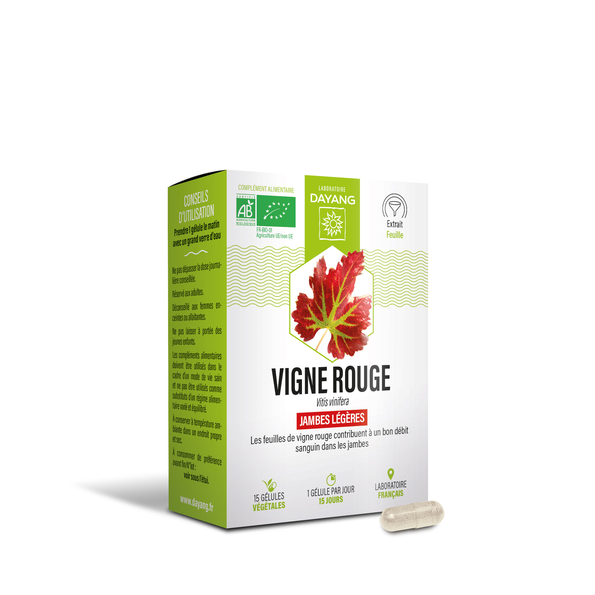 Vigne rouge BIO