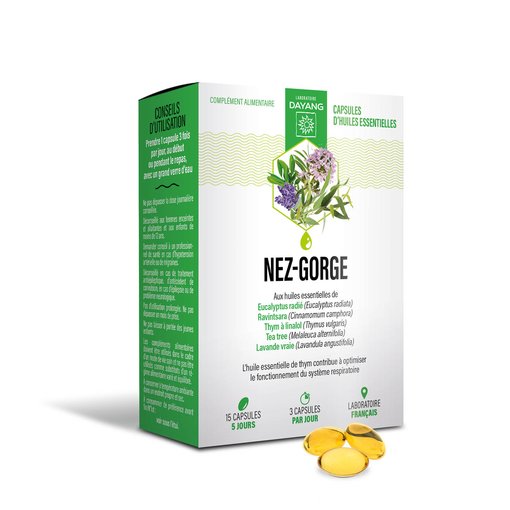 Capsules Nez-gorge