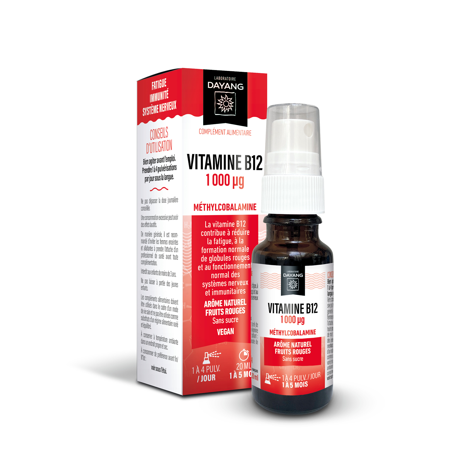 Vitamine B12 - 1 000 µg (Spray)