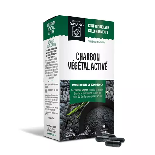 Charbon végétal activé