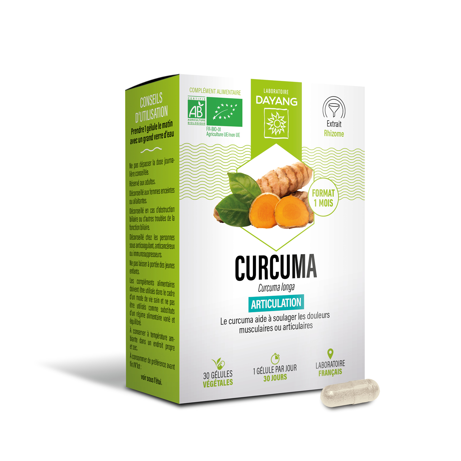 Curcuma BIO - 1 mois